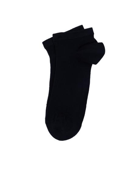 Erkek Bambu Karışımlı Lacivert Patik Desenli Çorap - 50308432012