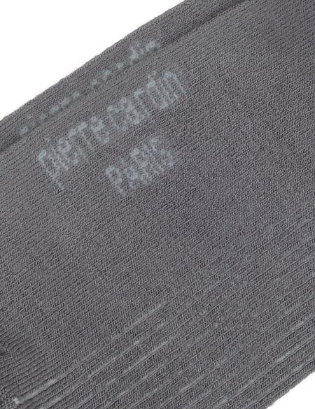 Erkek Bambu Karışımlı Gri Patik Desenli Çorap - 50308432009