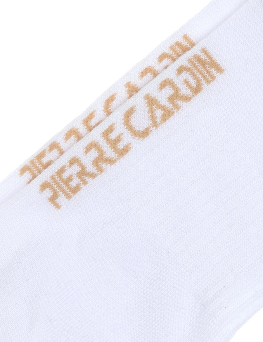 Erkek Pamuk Karışımlı Bej Patik Desenli Çorap