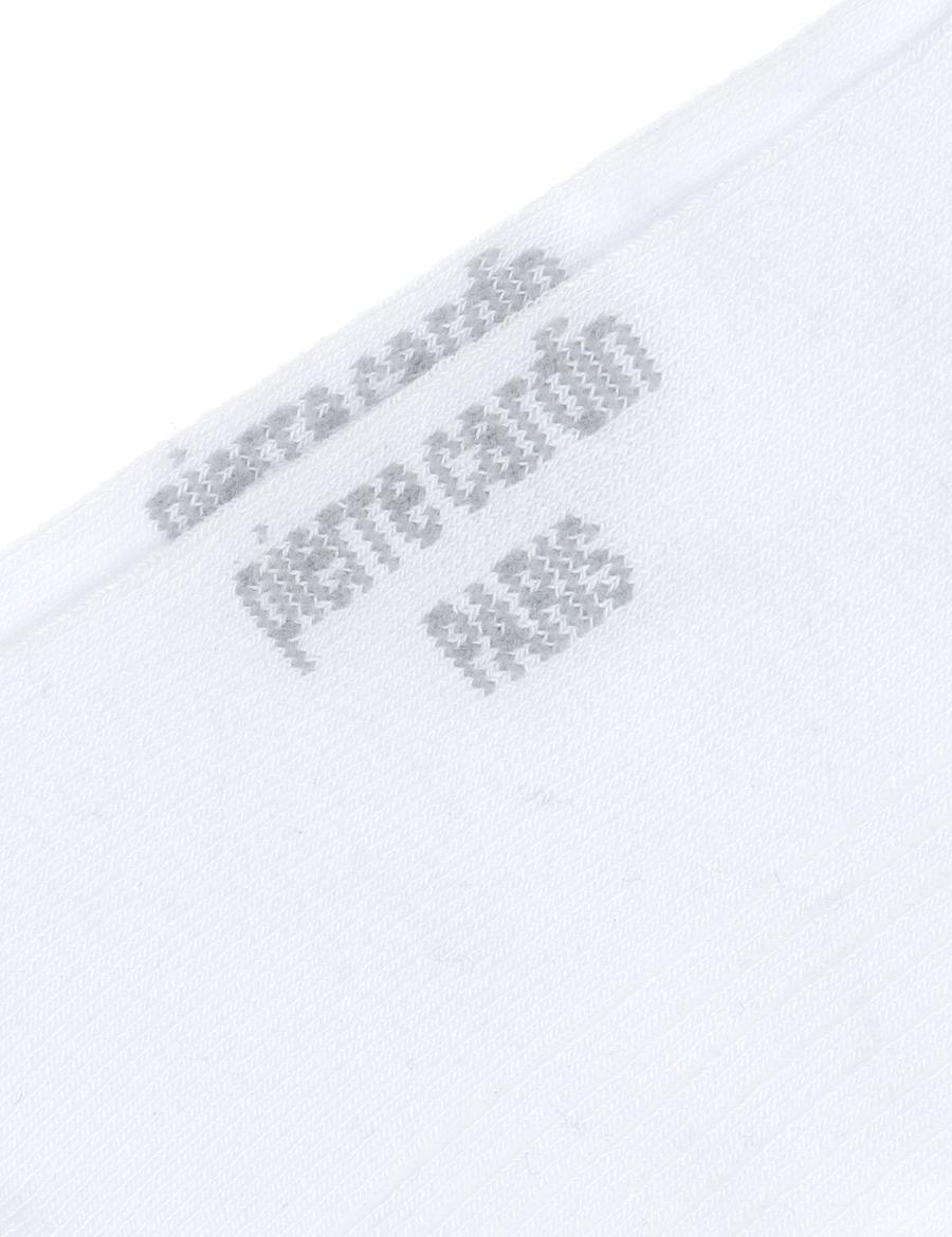 Erkek Bambu Karışımlı Beyaz Patik Desenli Çorap