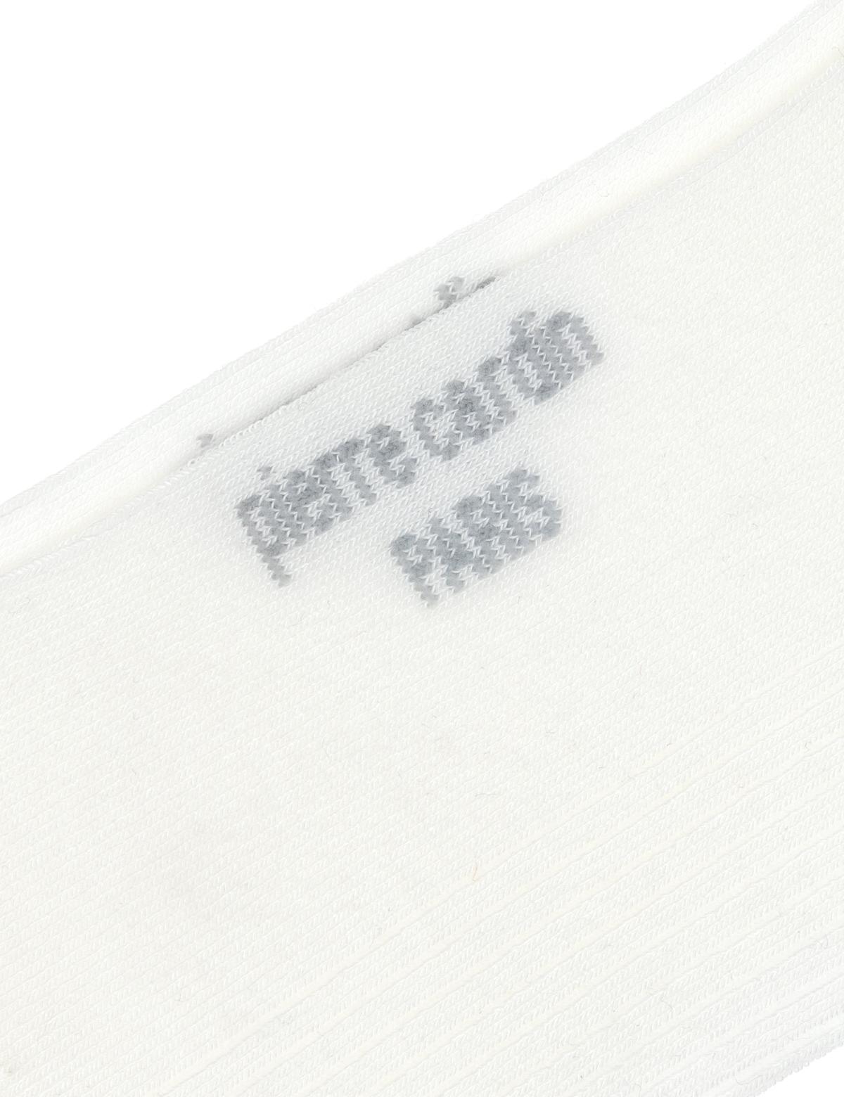 Erkek Bambu Karışımlı Beyaz Patik Desenli Çorap - 50308432019