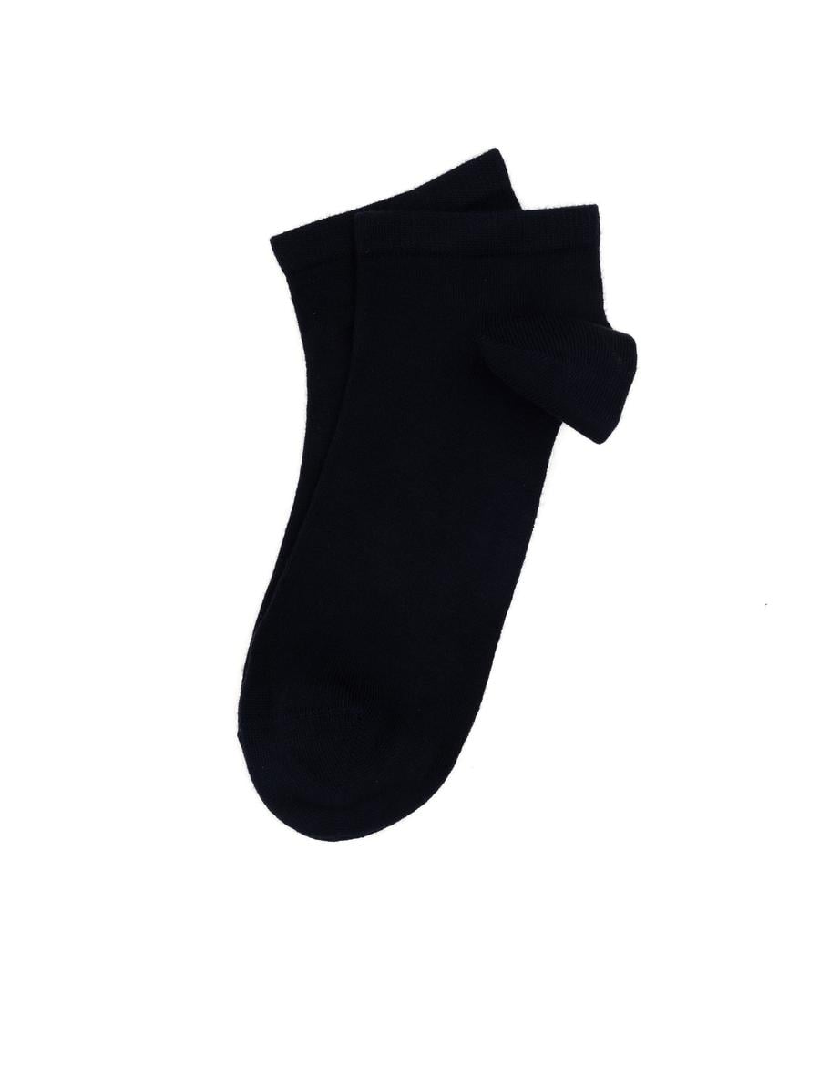 Erkek Bambu Karışımlı Lacivert Patik Basic Çorap