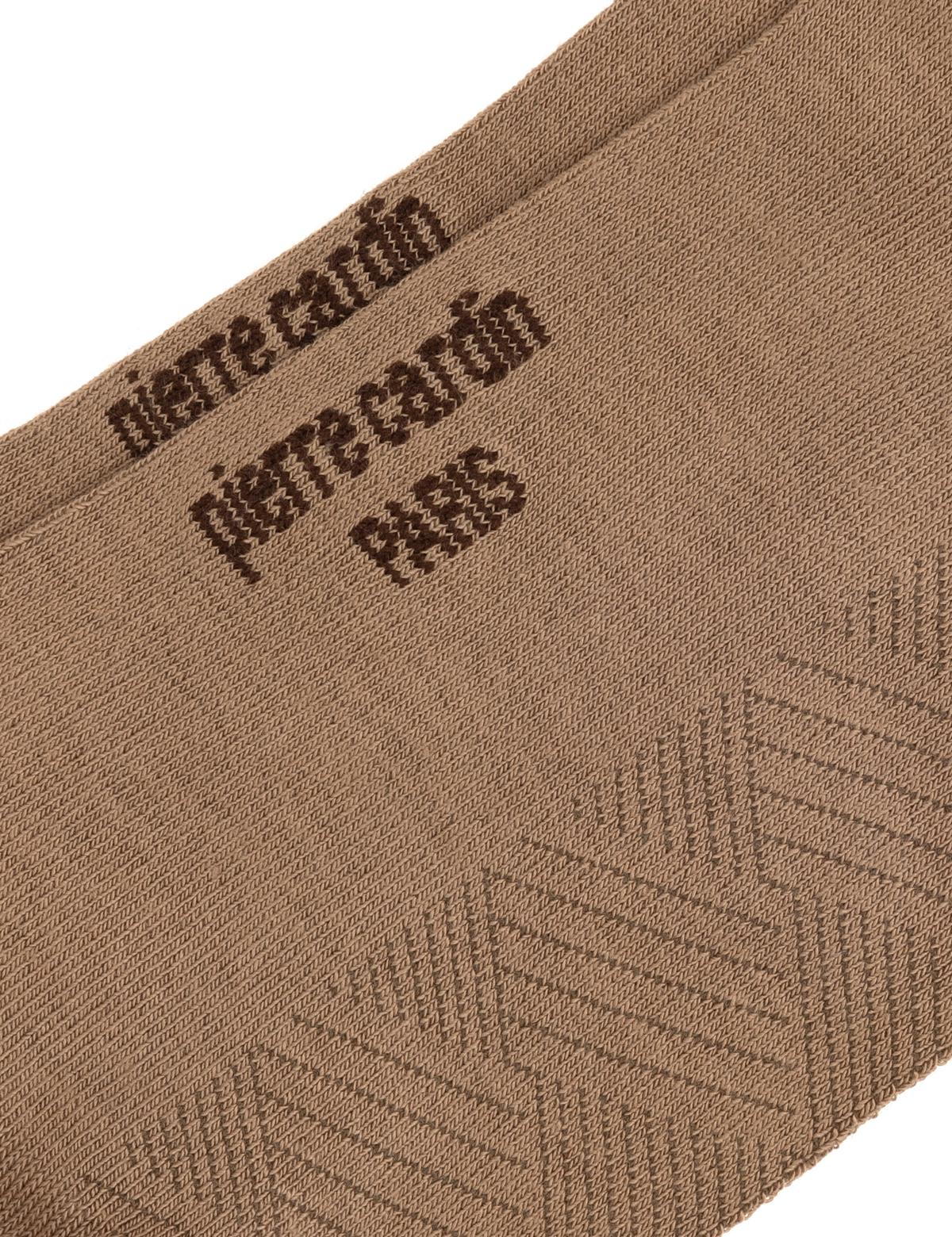 Erkek Bambu Karışımlı Kahverengi Soket Desenli Çorap - 50310746012