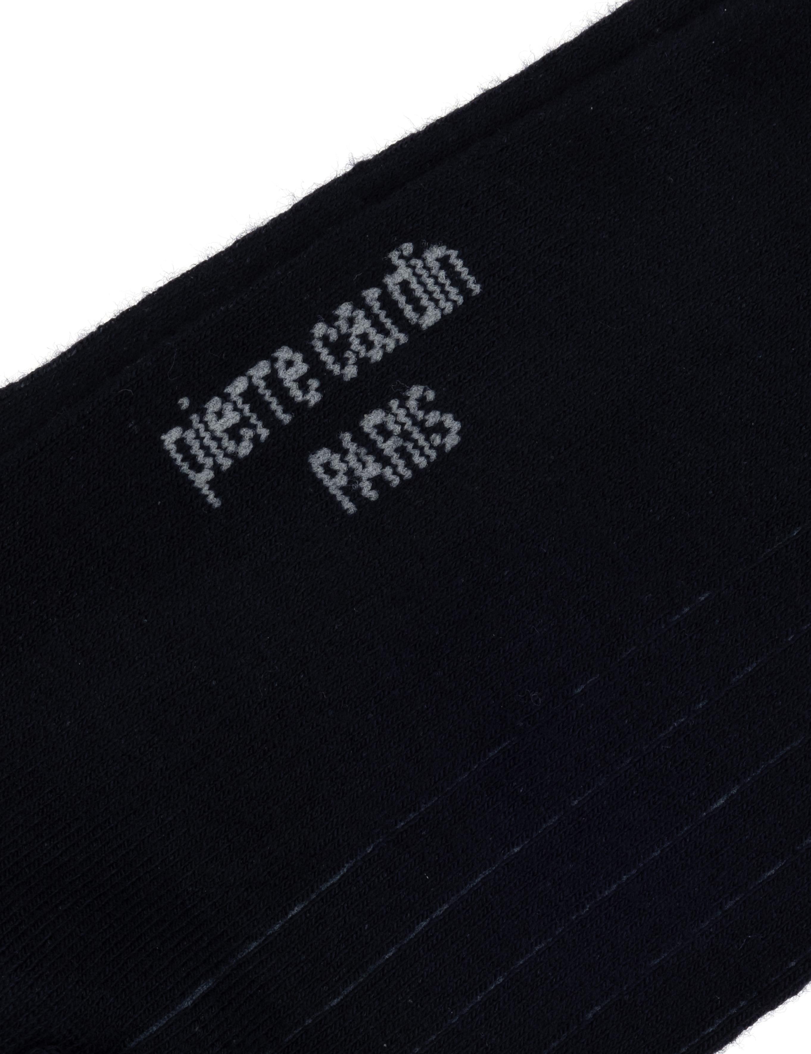 Erkek Bambu Karışımlı Lacivert Soket Desenli Çorap