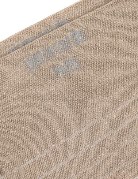 Erkek Bambu Karışımlı Bej Soket Desenli Çorap - 50308447010