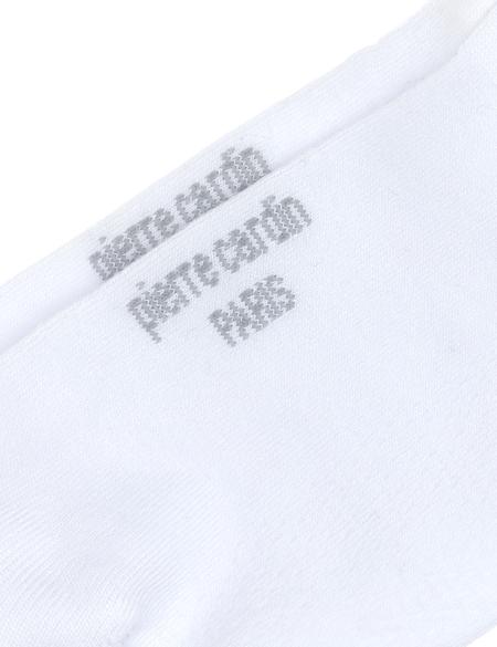 Erkek Bambu Karışımlı Beyaz Patik Desenli Çorap - 50308416017