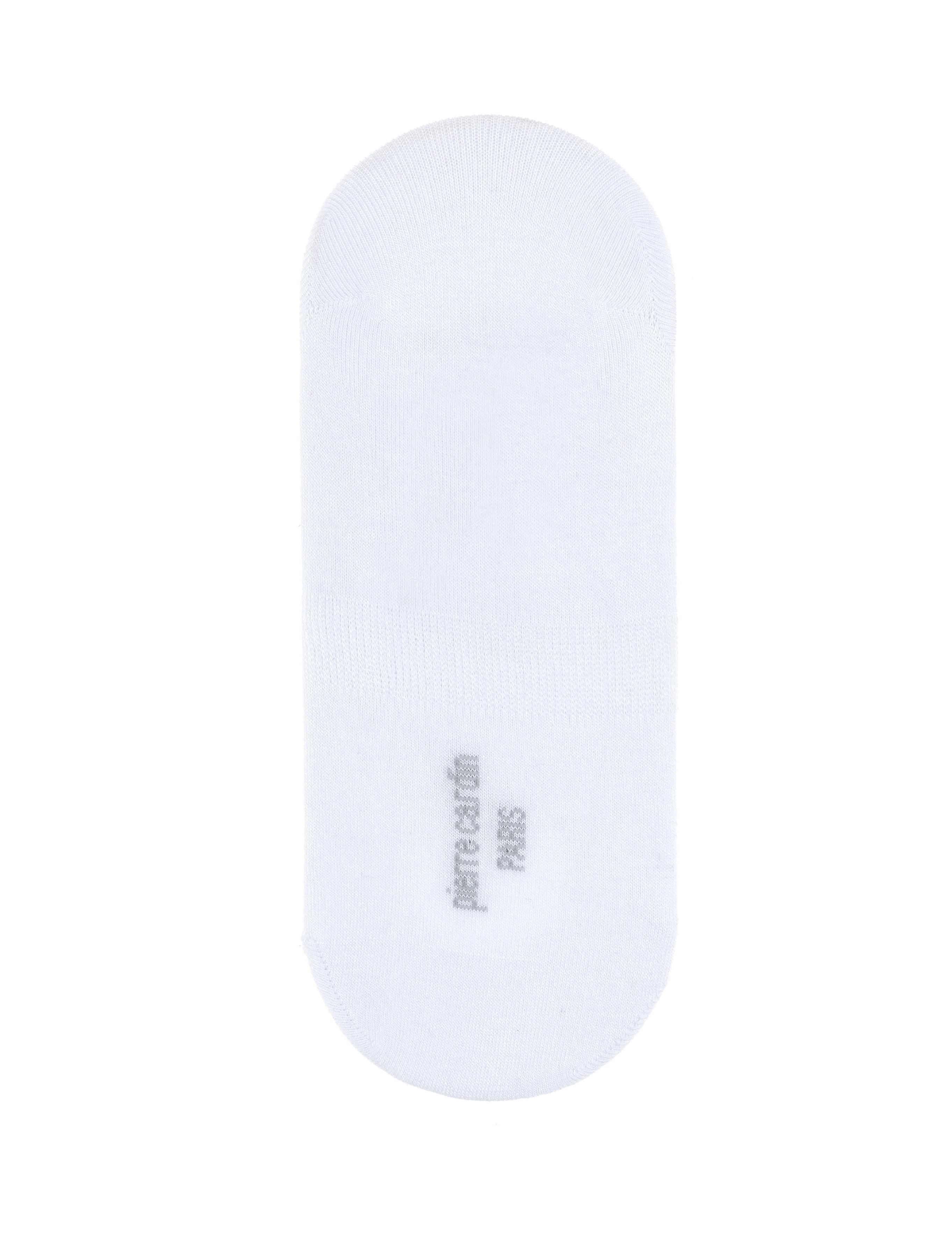 Erkek Bambu Karışımlı Beyaz Babet Basic Çorap