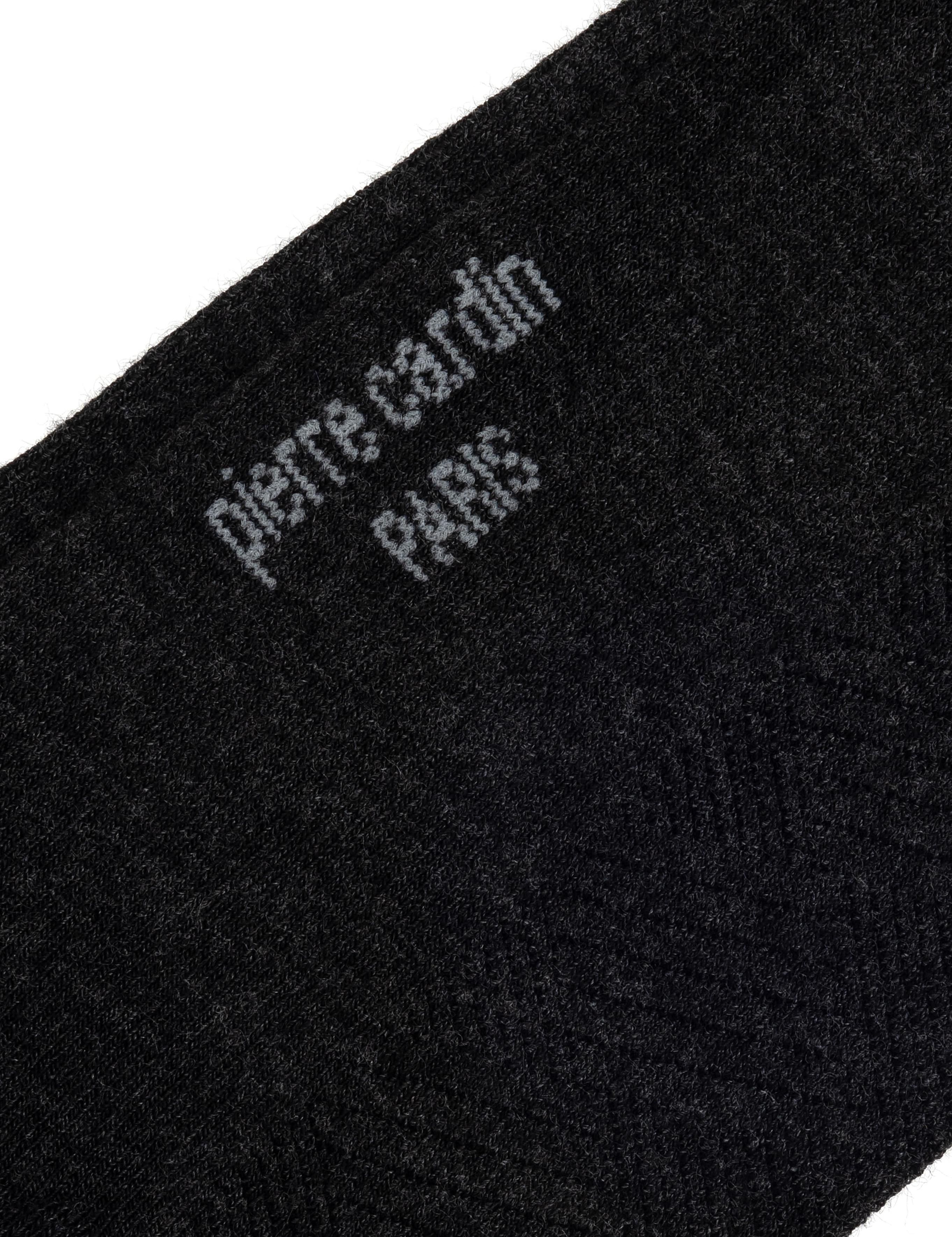 Erkek Bambu Karışımlı Antrasit Soket Desenli Çorap