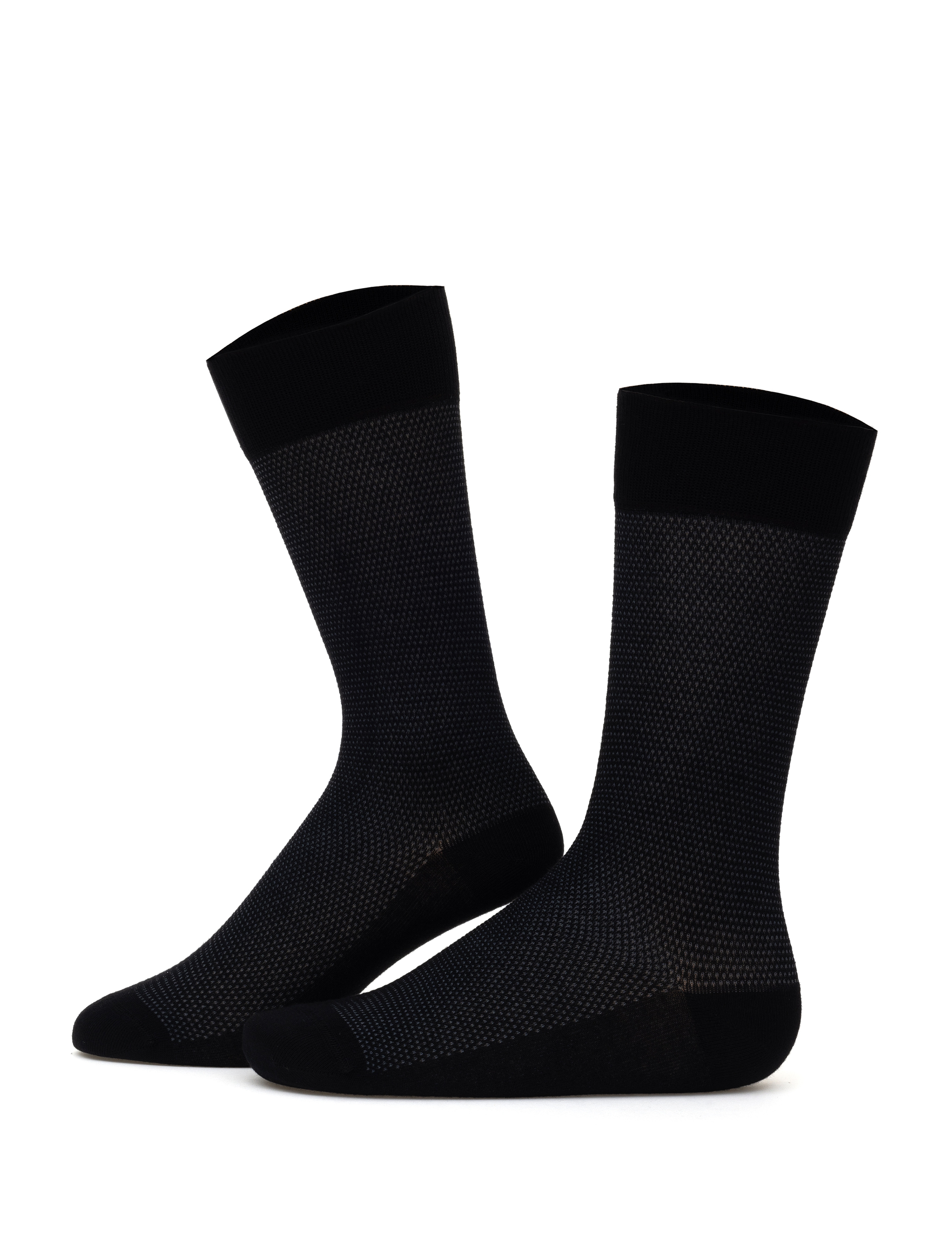 Erkek Bambu Karışımlı 5'li Paket Siyah Soket Basic Çorap