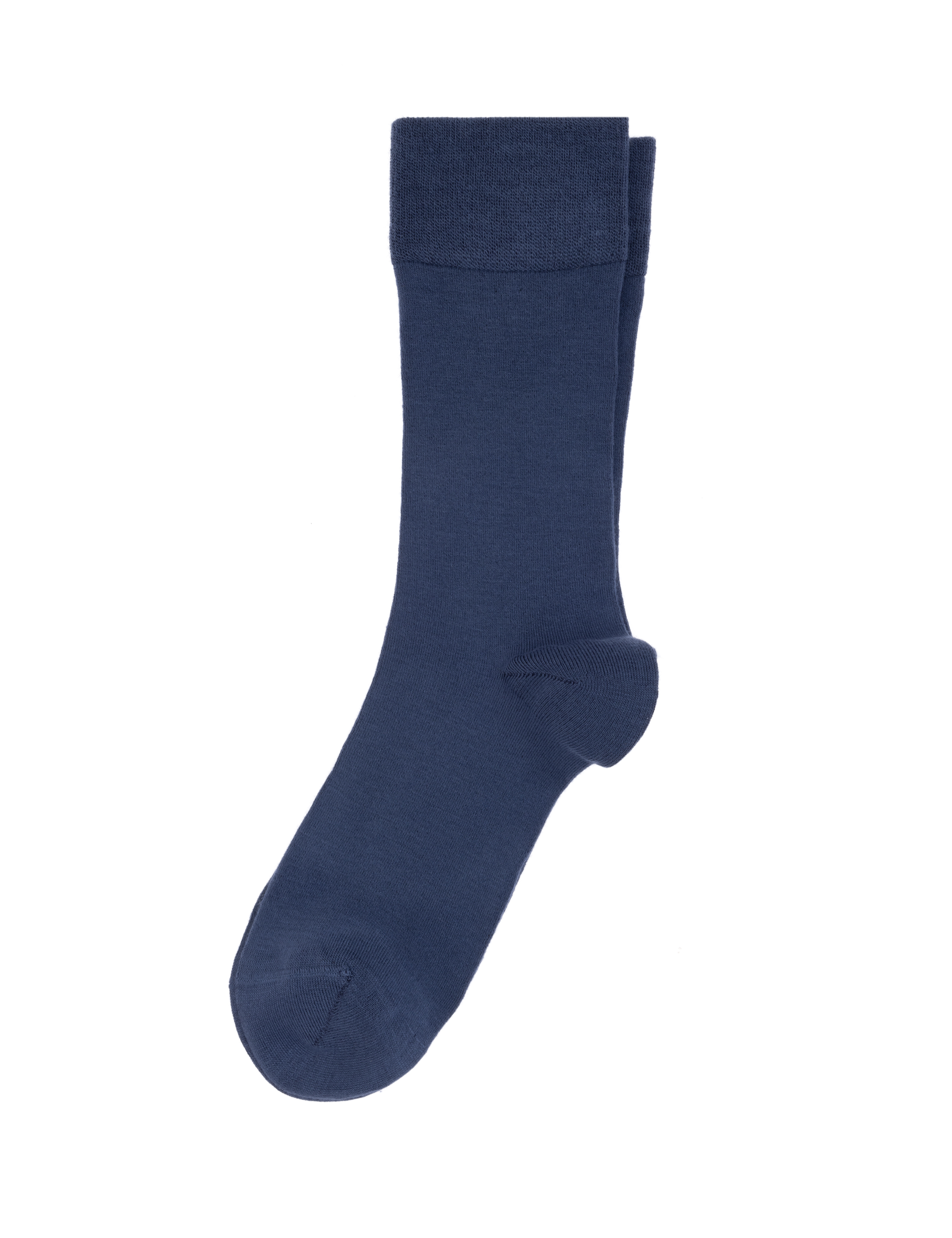 Erkek Bambu Karışımlı Mavi Soket Basic Çorap