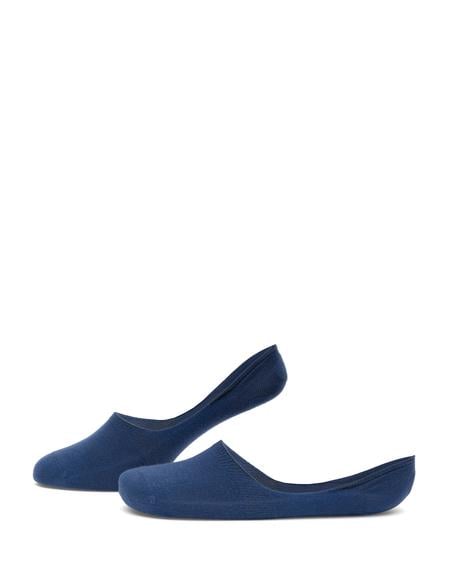 Erkek Bambu Karışımlı Mavi Babet Basic Çorap - 50308412016