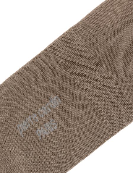 Erkek Bambu Karışımlı Vizon Babet Desenli Çorap - 50308436012