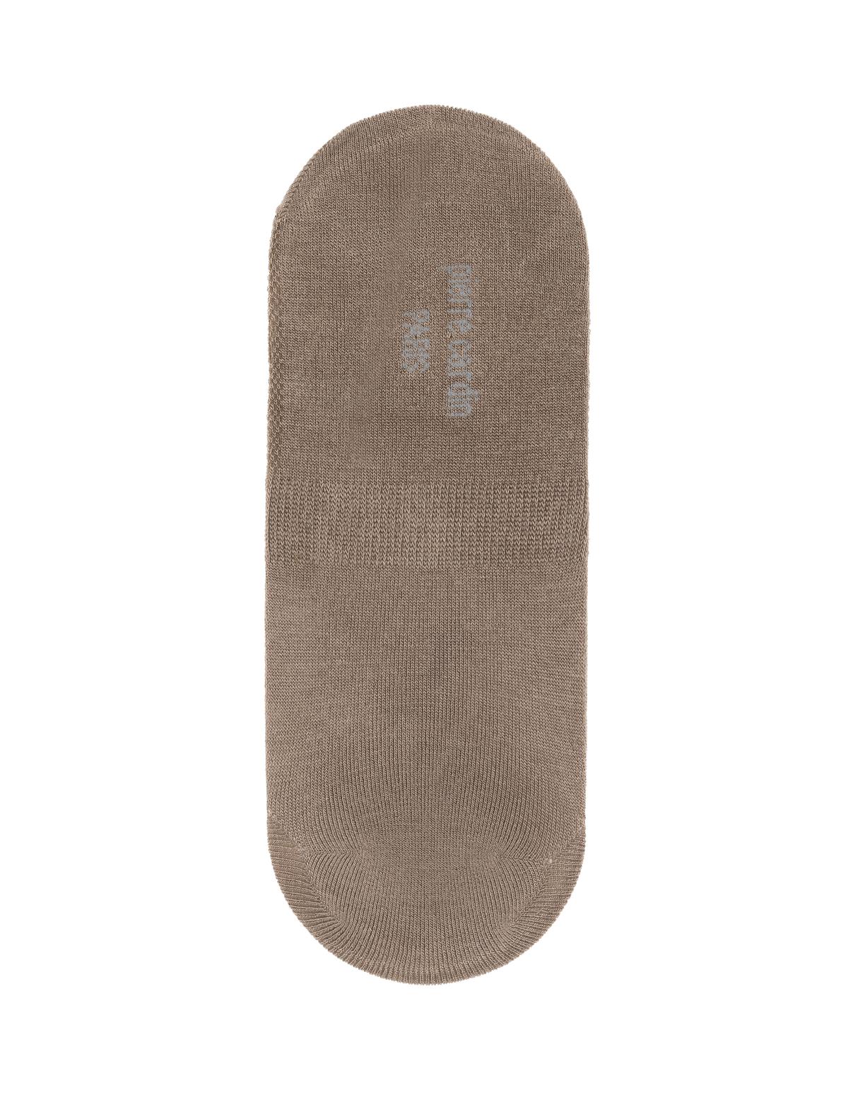 Erkek Bambu Karışımlı Vizon Babet Desenli Çorap - 50308436012