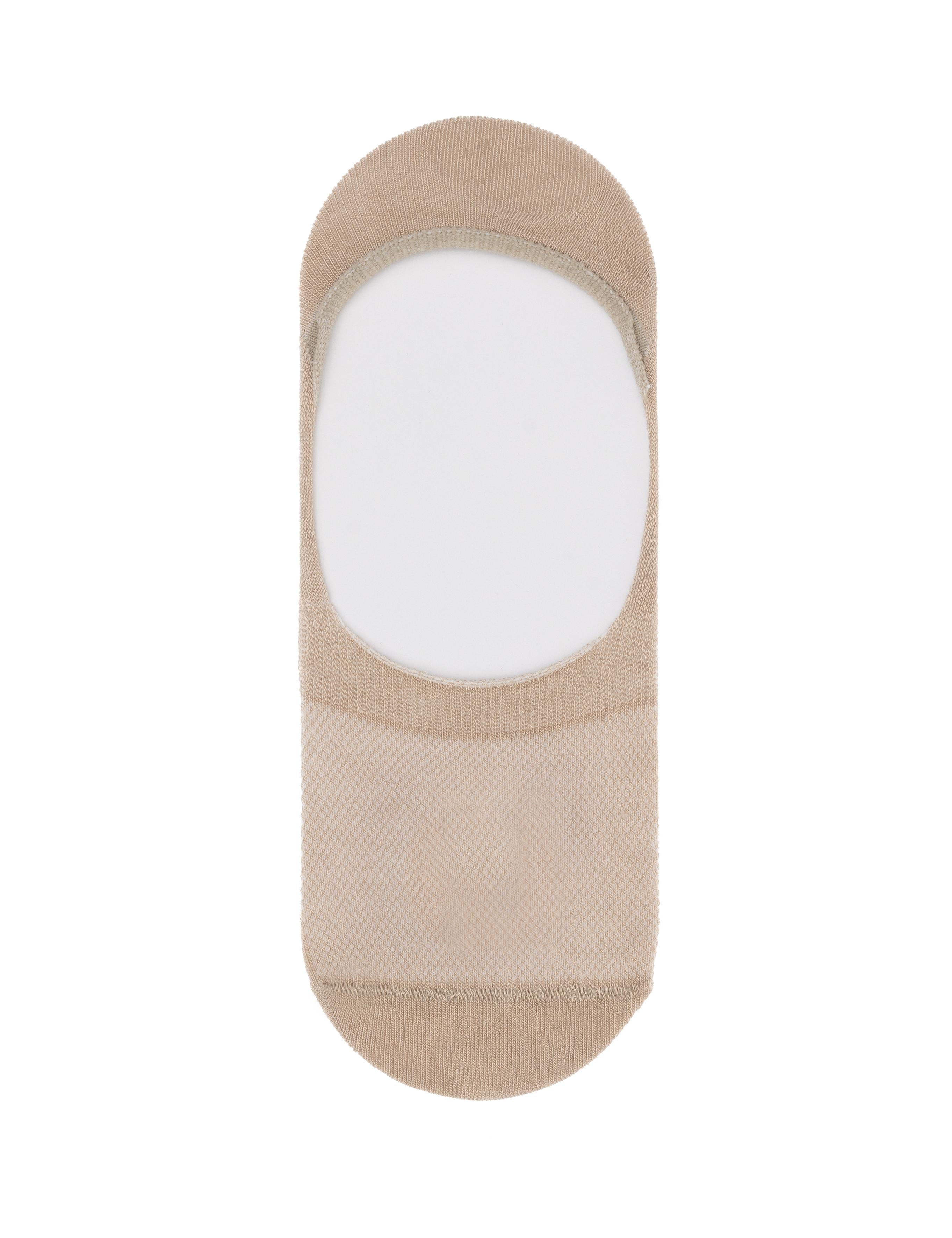 Erkek Bambu Karışımlı Bej Babet Desenli Çorap