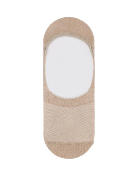 Erkek Bambu Karışımlı Bej Babet Desenli Çorap - 50308436015