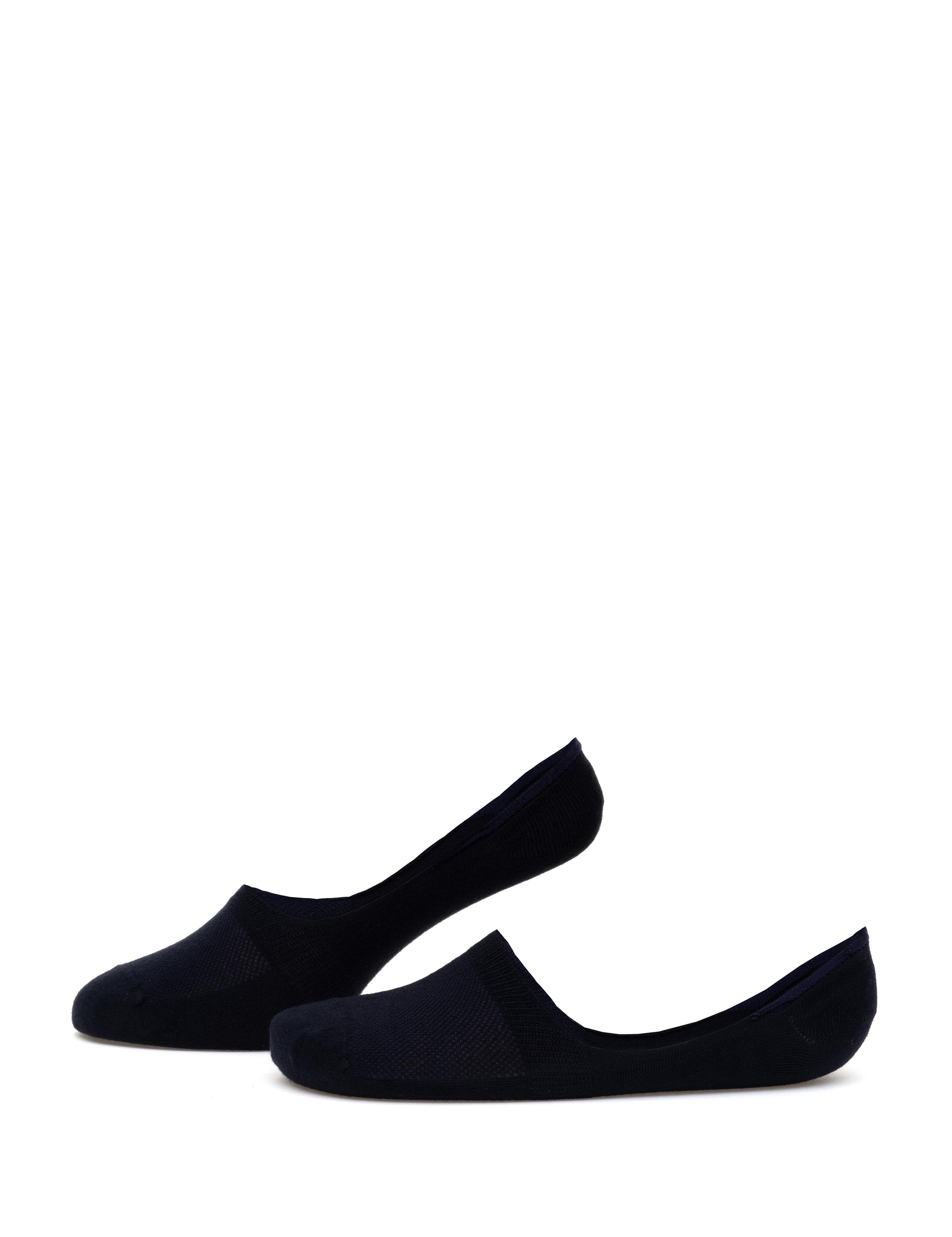 Erkek Bambu Karışımlı Lacivert Babet Desenli Çorap