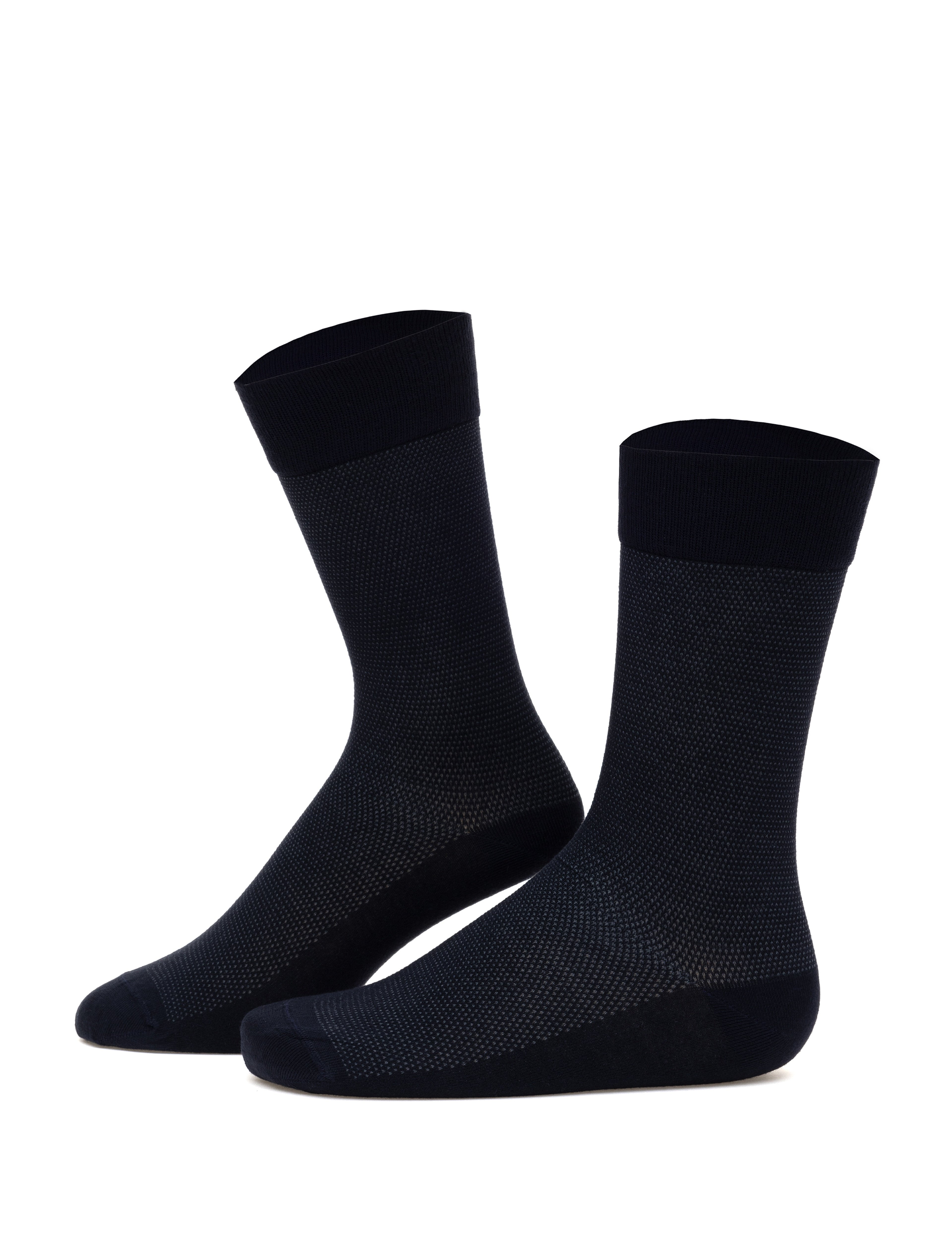 Erkek Bambu Karışımlı 3'lü Paket Lacivert Soket Basic Çorap