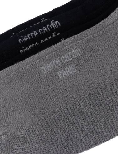 Erkek Bambu Karışımlı 3'lü Paket Gri Soket Basic Çorap