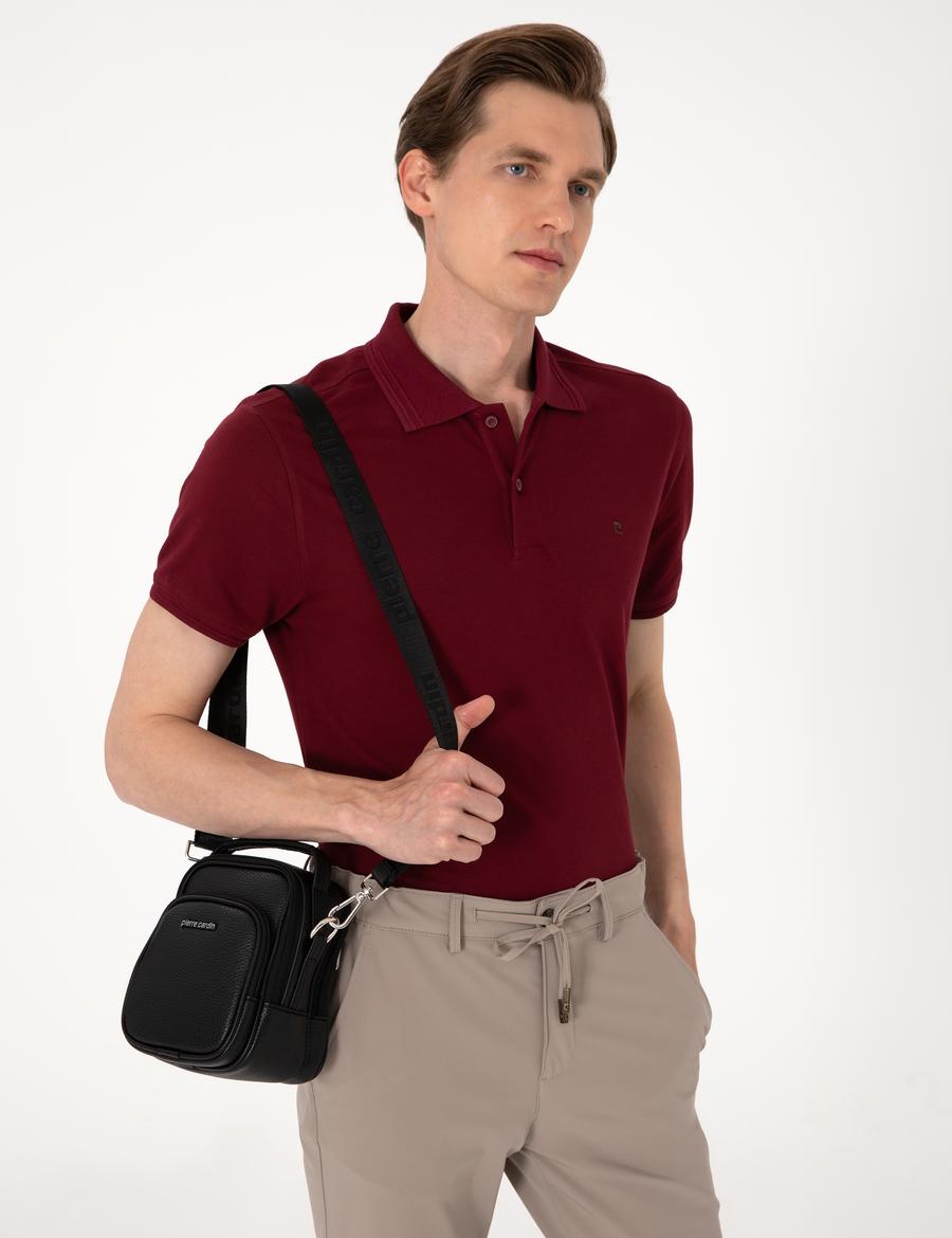 Erkek Siyah Omuz Çantası