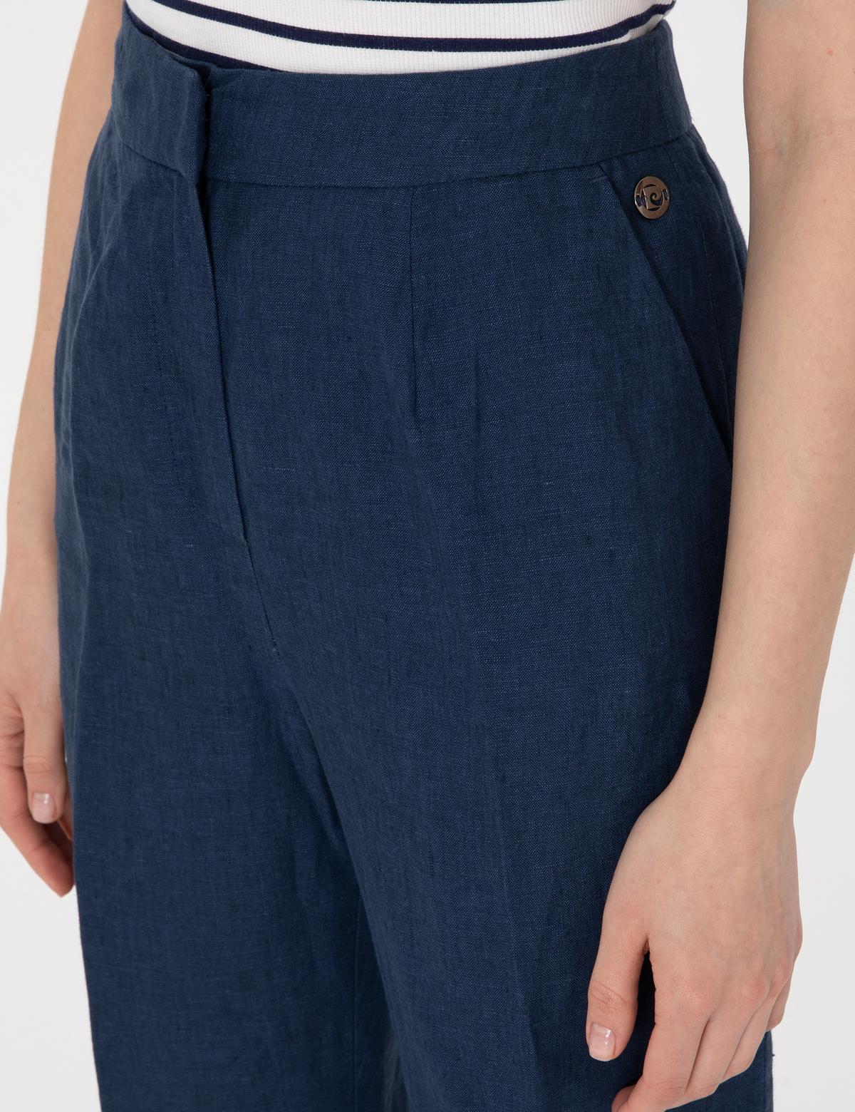 Lacivert Kumaş Pantolon - 50289378001