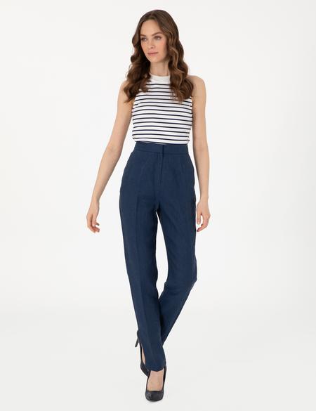 Lacivert Kumaş Pantolon - 50289378001