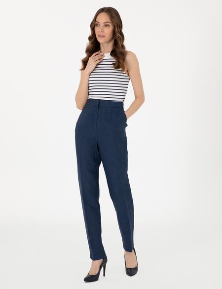 Lacivert Kumaş Pantolon - 50289378001