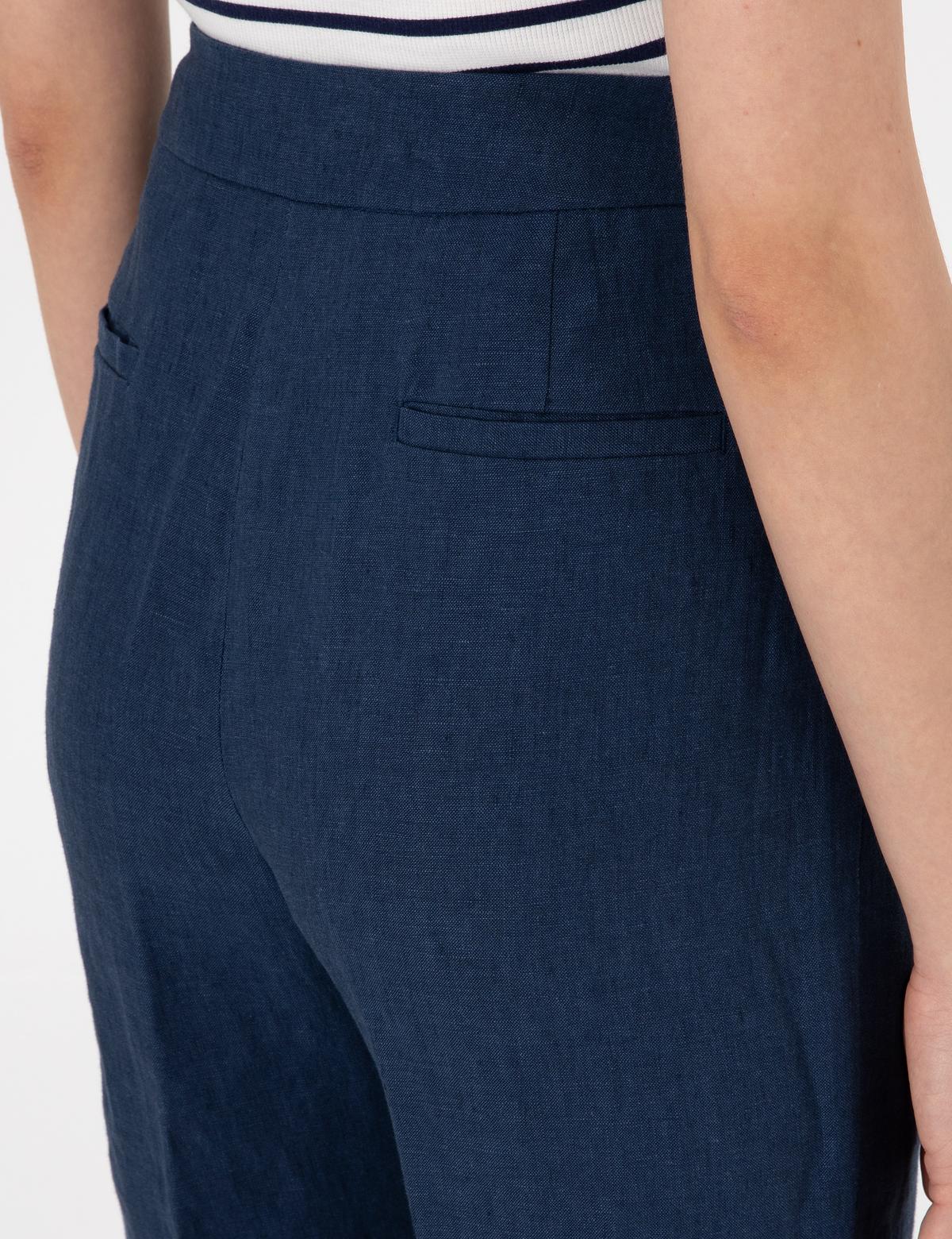 Lacivert Kumaş Pantolon - 50289378001