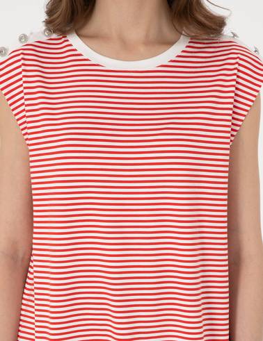 Kırmızı Regular Fit Tişört