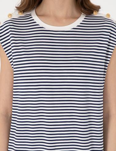 Lacivert Regular Fit Tişört