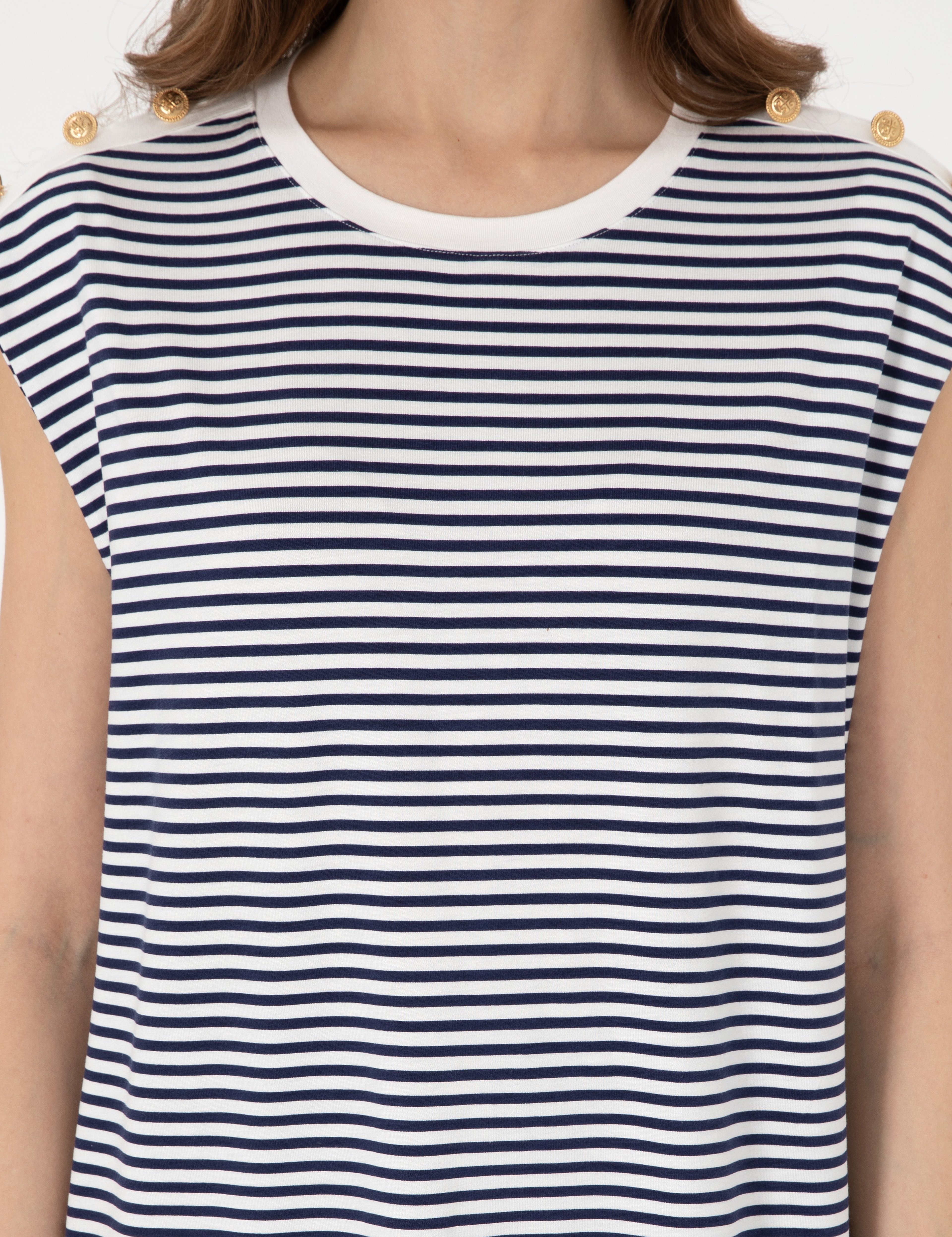 Lacivert Regular Fit Tişört - Image 6