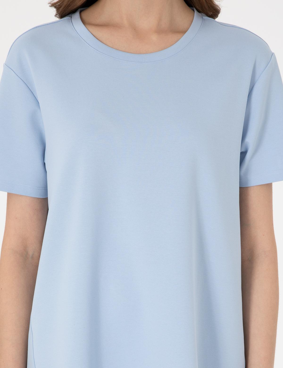 Mavi Regular Fit Örme Elbise - 50308246006