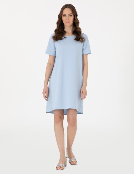 Mavi Regular Fit Örme Elbise - 50308246006