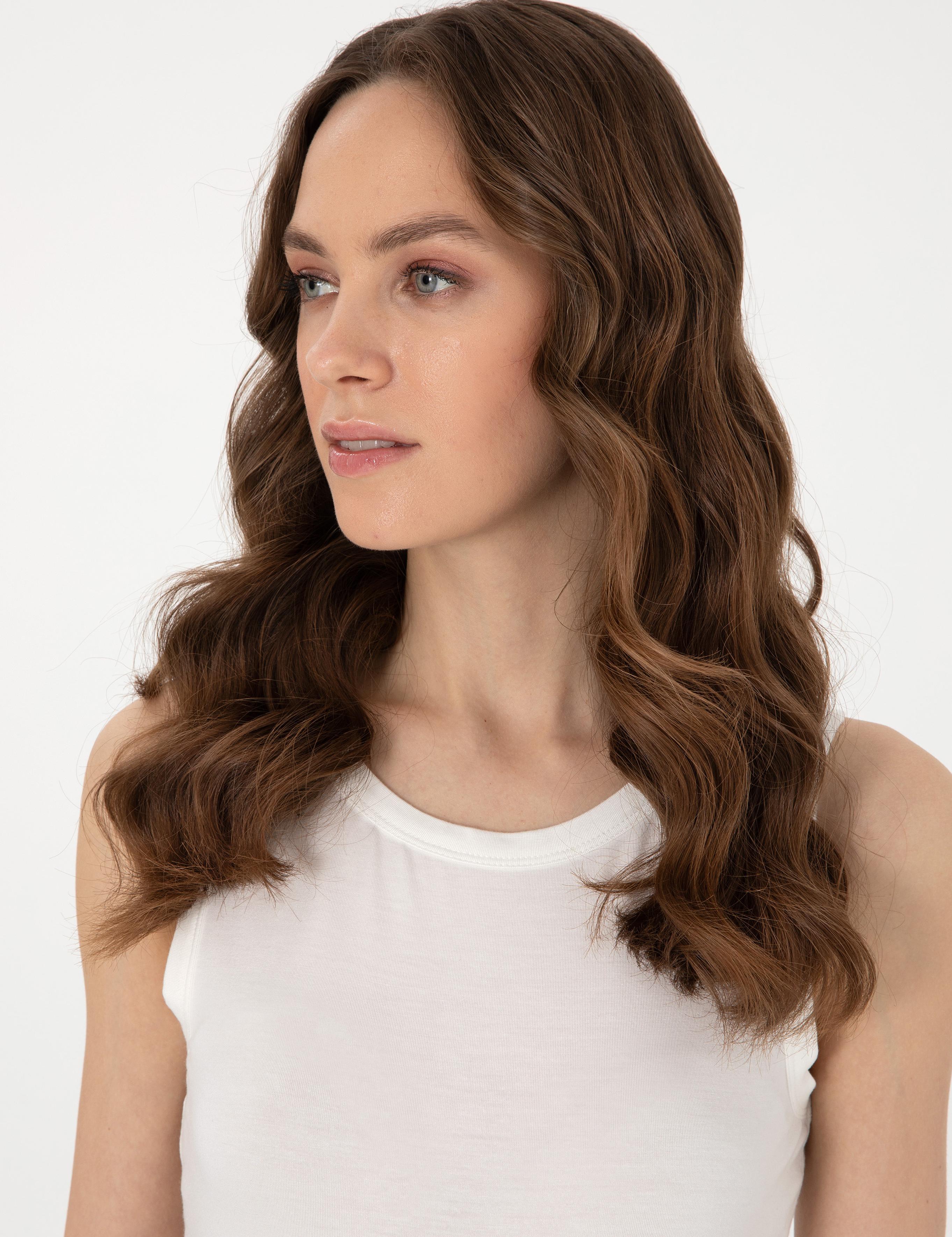 Beyaz Ex. Slim Fit Tişört