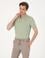 Çağla Yeşili Slim Fit %100 Pamuk Polo Yaka Basic Tişört