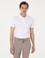 Beyaz Slim Fit %100 Pamuk Polo Yaka Basic Tişört