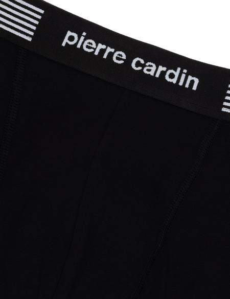 Siyah Pamuk Modal Karışımlı Tekli Boxer - 50315287004