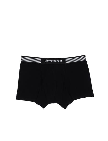 Siyah Pamuk Modal Karışımlı Tekli Boxer - 50315287004