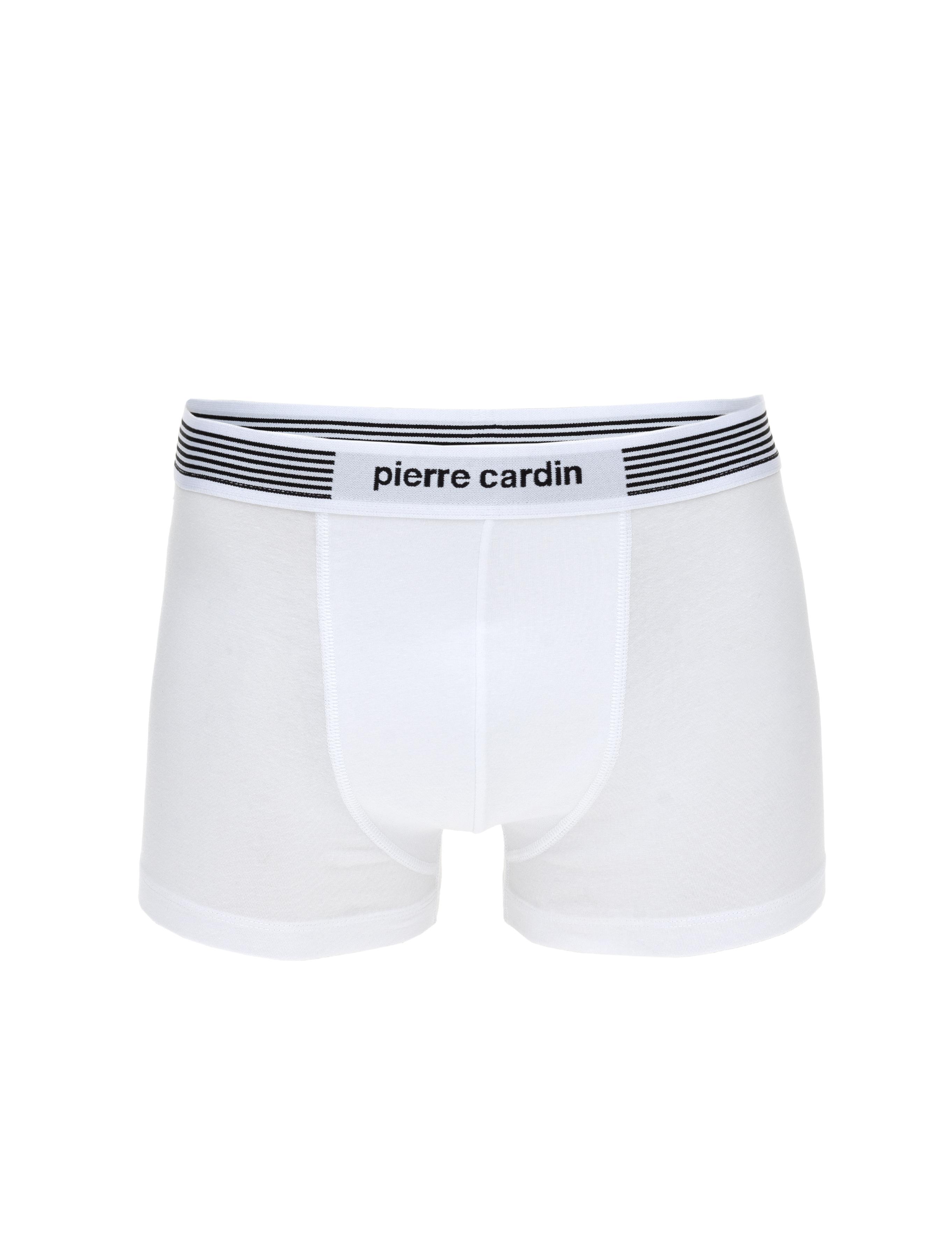 Beyaz Pamuk Modal Karışımlı 3'lü Boxer