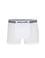 Beyaz Pamuk Modal Karışımlı Tekli Boxer