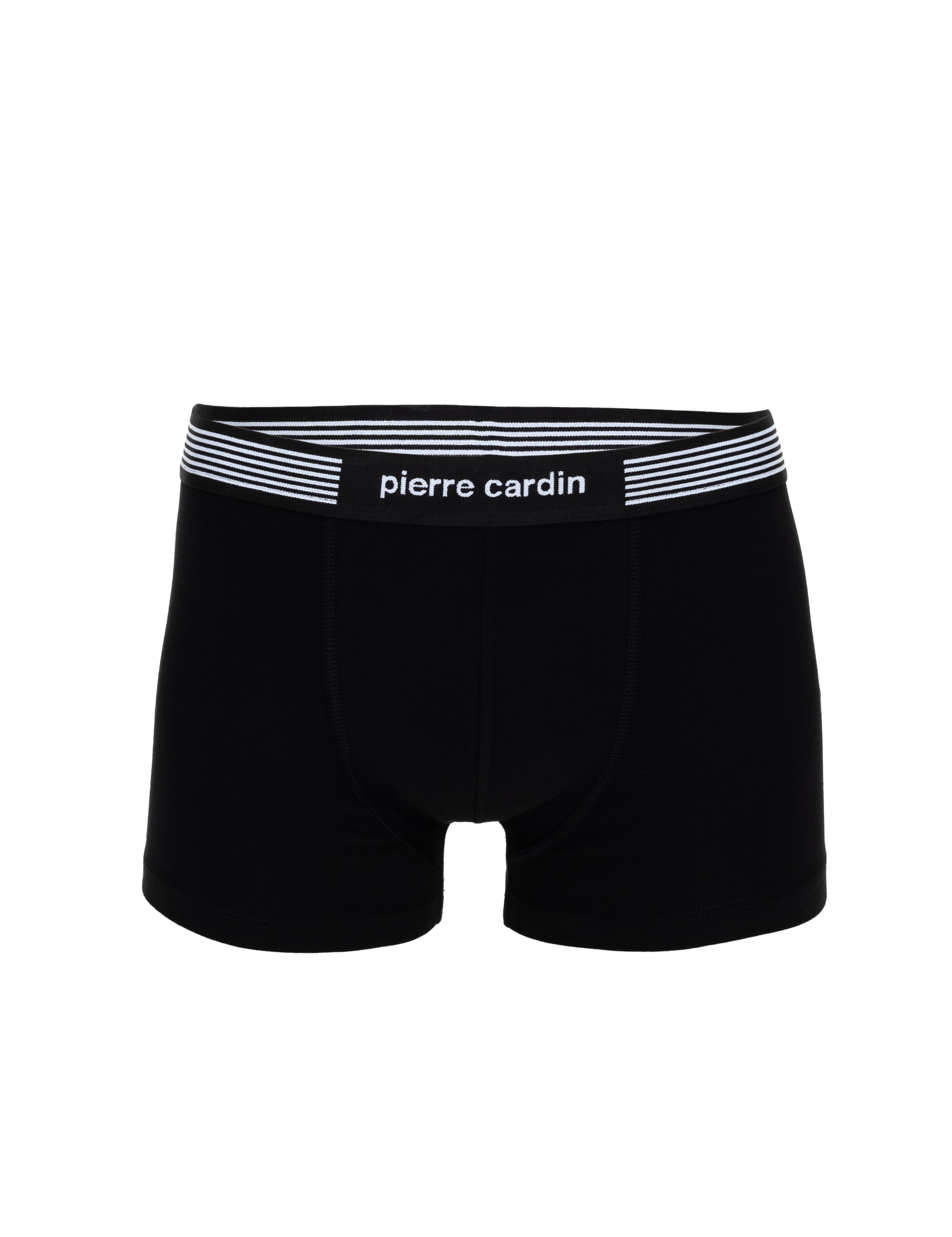 Siyah Pamuk Modal Karışımlı 3'lü Boxer