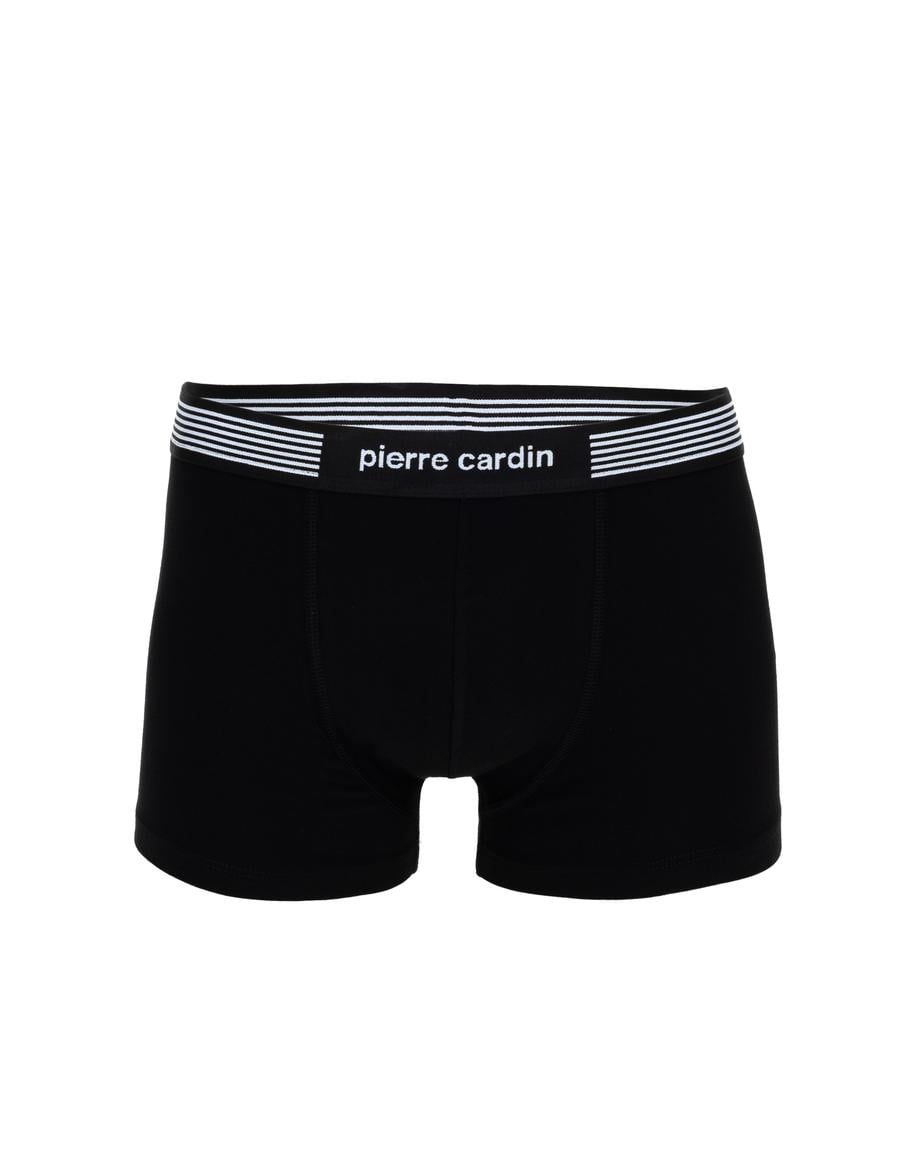 Siyah Pamuk Modal Karışımlı 3'lü Boxer