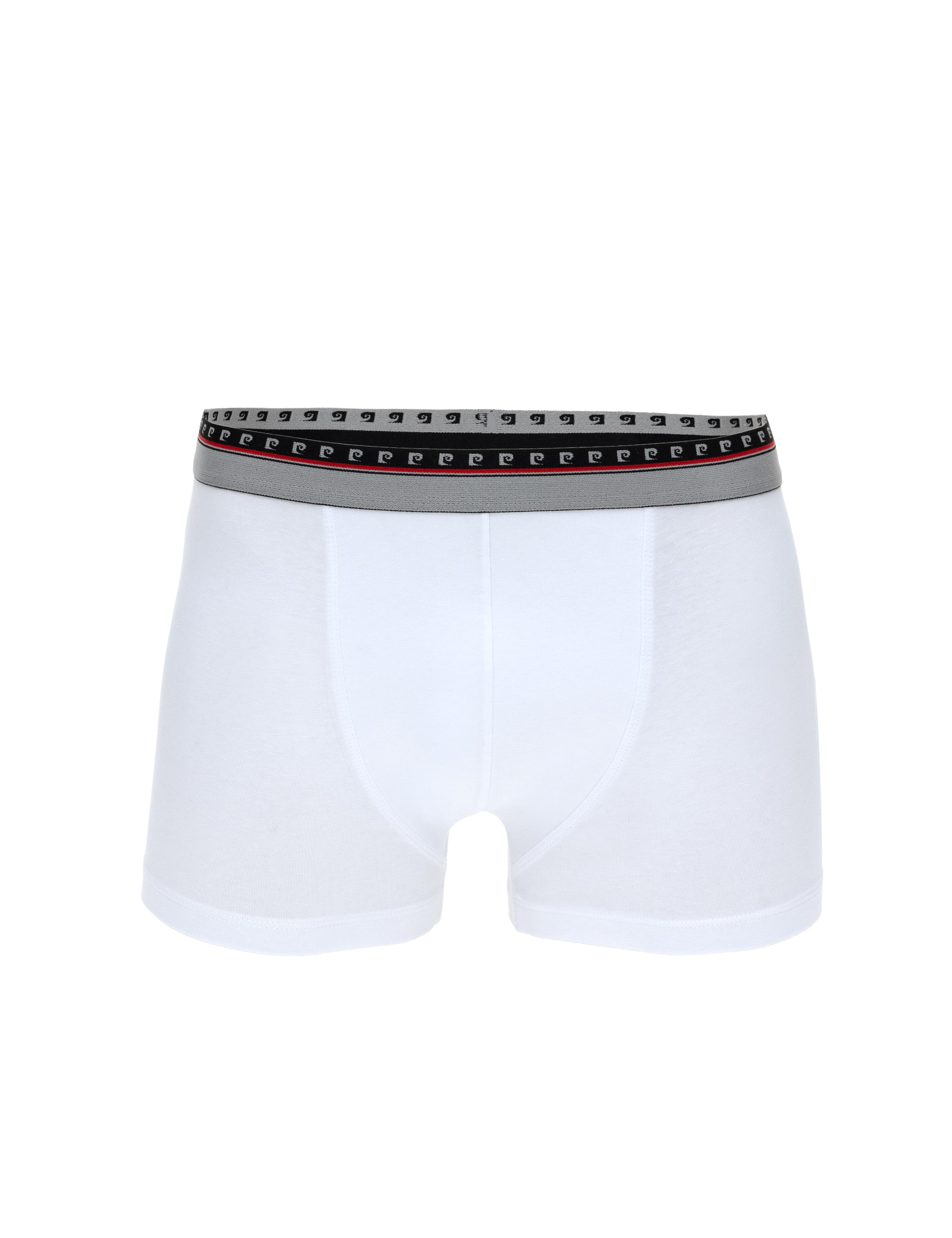 Beyaz Pamuk Karışımlı Atlet Boxer Set