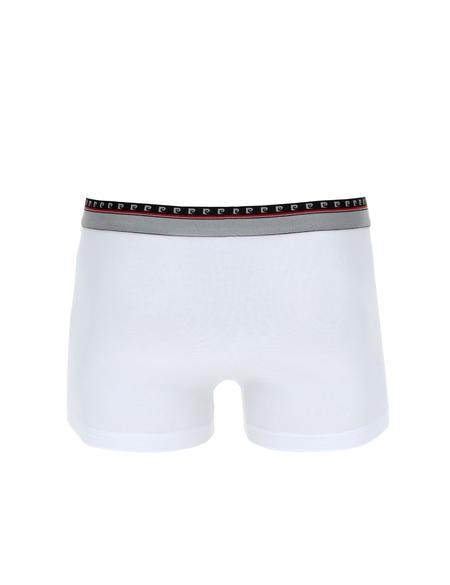 Beyaz Pamuk Karışımlı Atlet Boxer Set - 50315285001