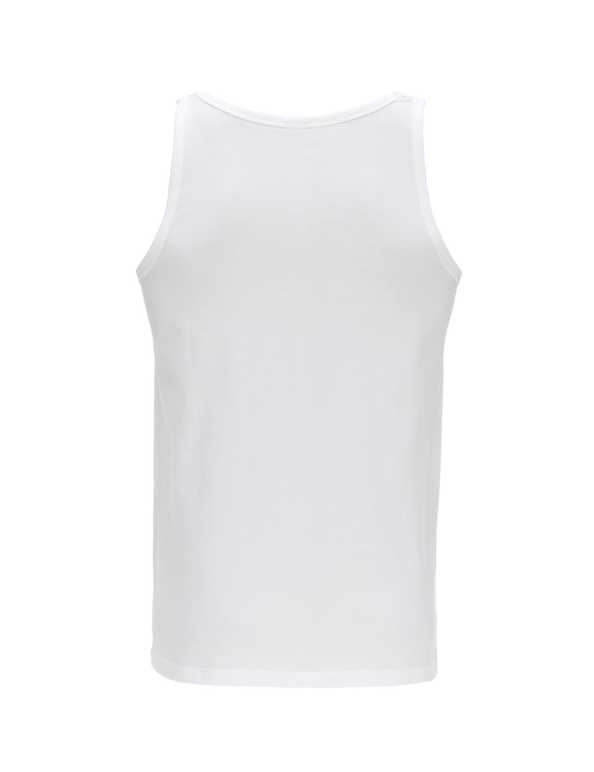 Beyaz Pamuklu 2'li Atlet - 50315289002