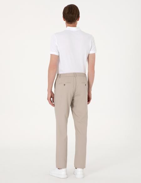 Bej Slim Fit Klasik Jogger Pantolon - 50306715012