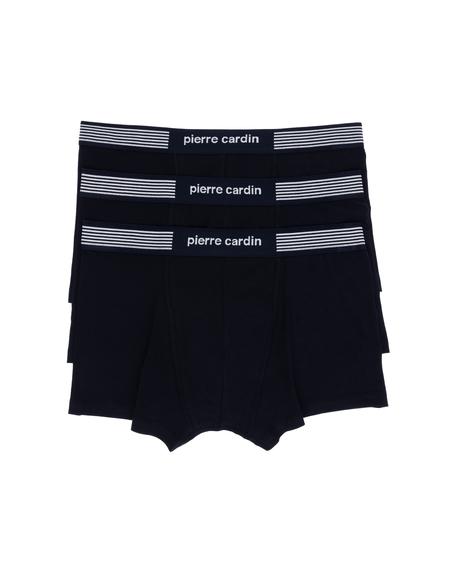 Lacivert Pamuk Modal Karışımlı 3'lü Boxer - 50315288014