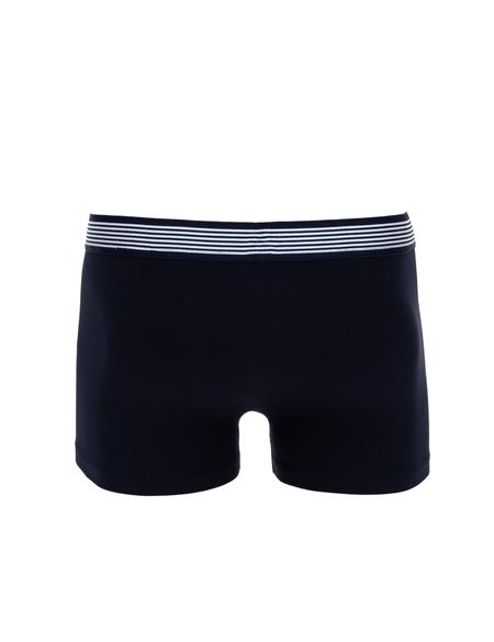 Lacivert Pamuk Modal Karışımlı 3'lü Boxer - 50315288014