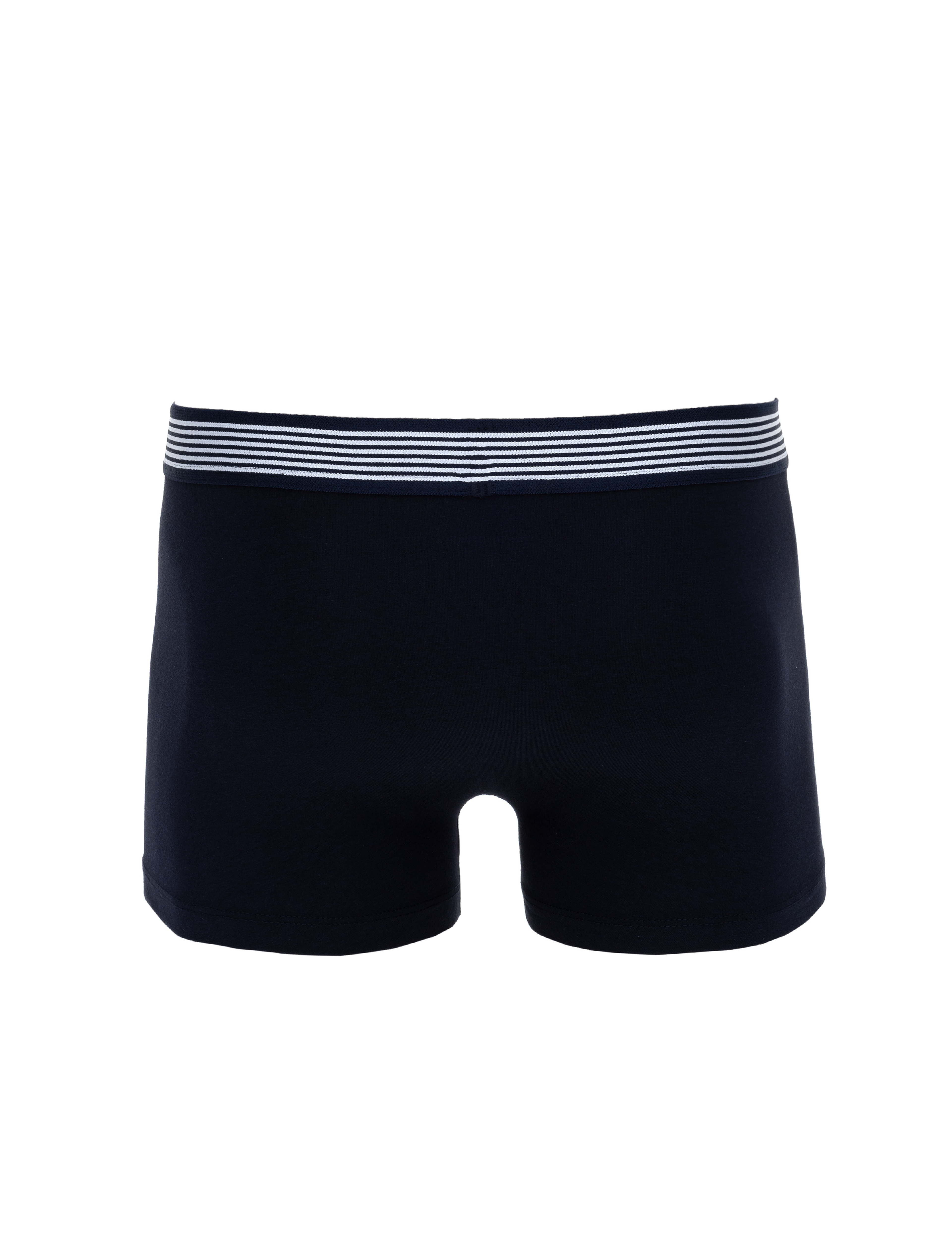 Lacivert Pamuk Modal Karışımlı Tekli Boxer - Image 2