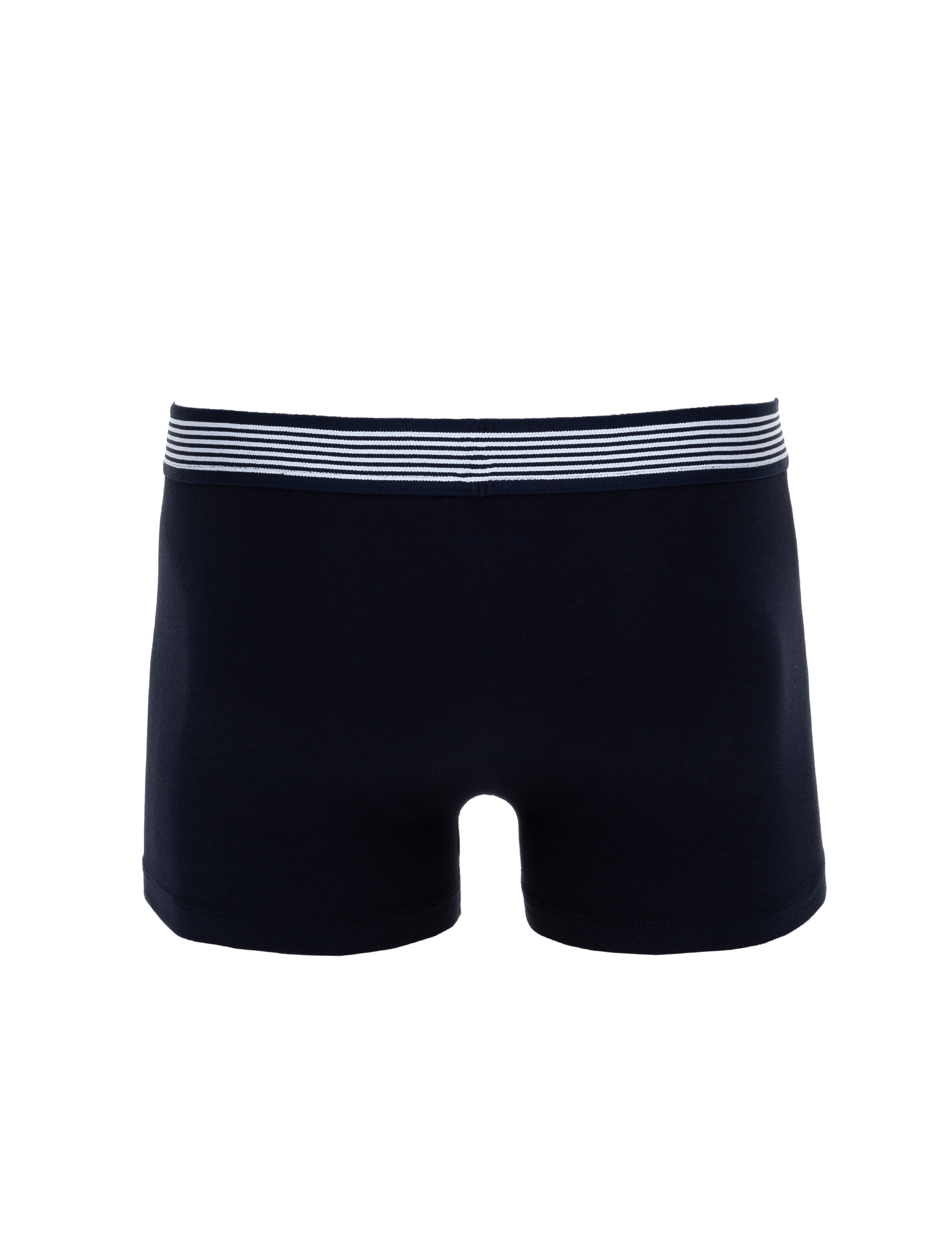Lacivert Pamuk Modal Karışımlı Tekli Boxer
