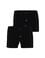 Siyah Pamuklu 2'li Boxer